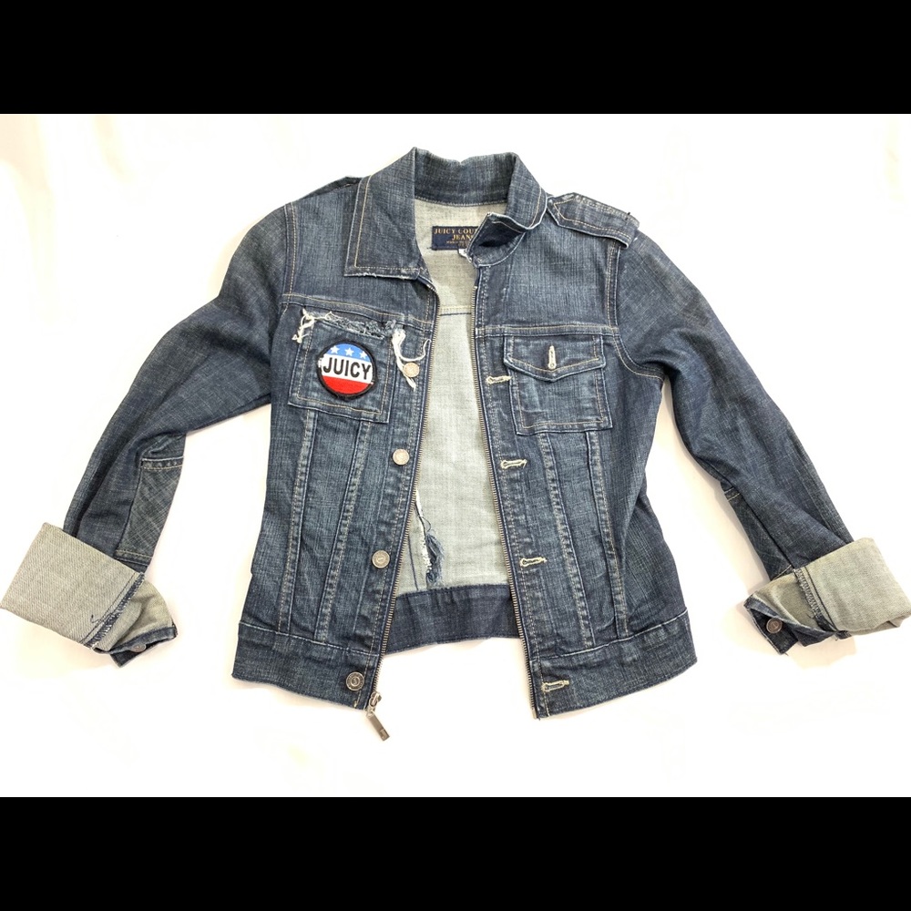 Juicy Couture- denim jacket - sz S